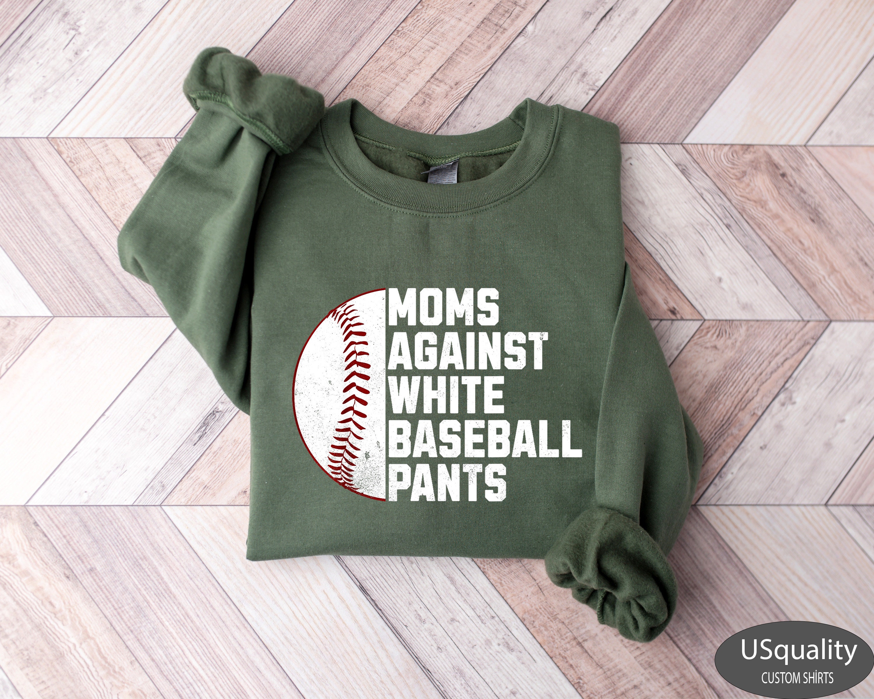 moms against white pants baseball mama shirt funny baseball game day shirt for sporty moms mothers day gift sotzk scaled