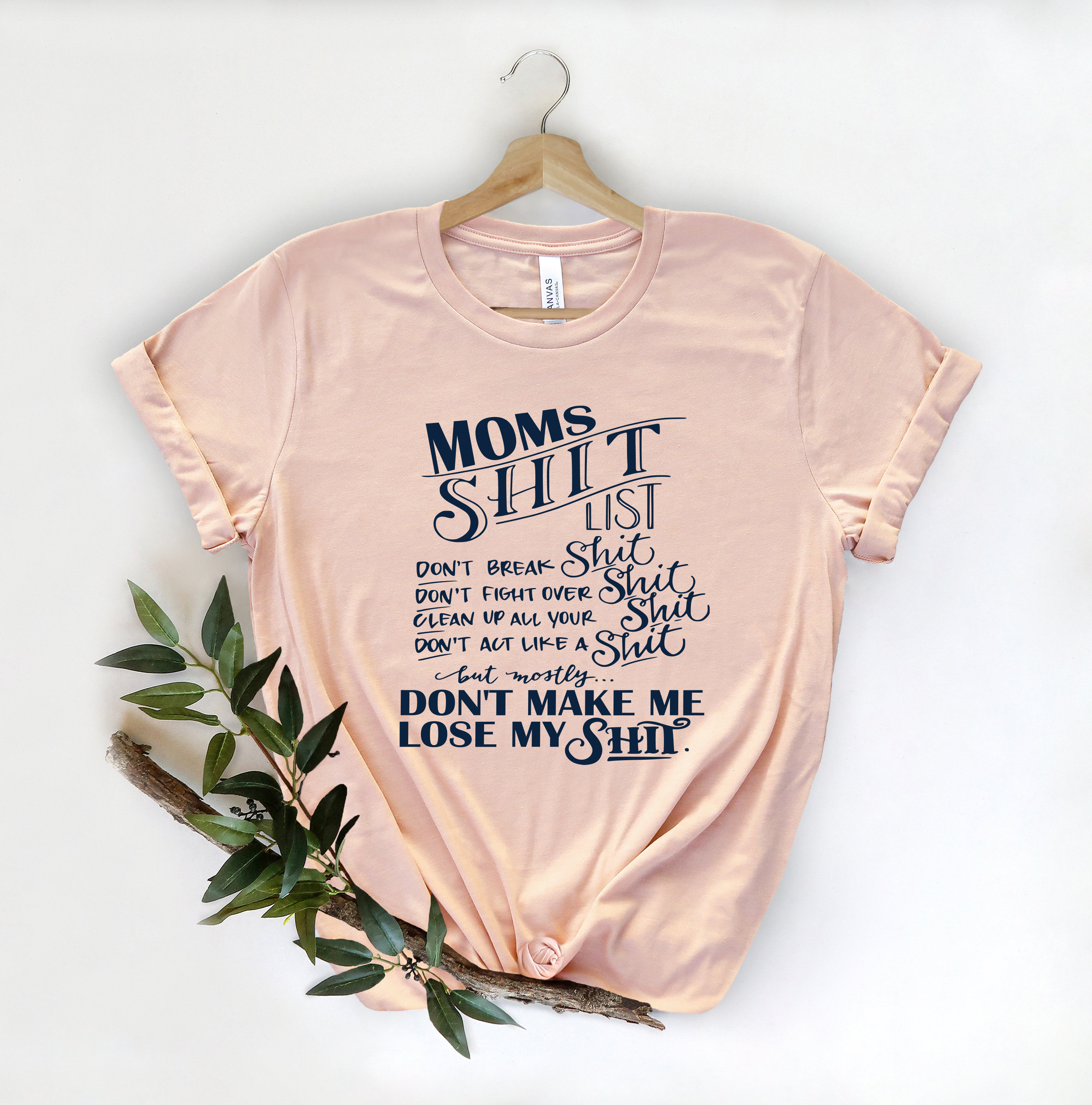 moms shit list shirt funny mom life t shirt for mothers day gifts best mom ever mama shirt for moms and moms to be lb1pk