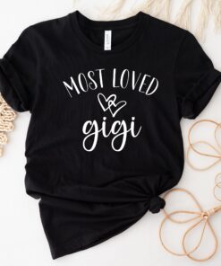 most loved gigi shirt for new moms and grandmas minimalist tee for mothers day birthday gifts lvznm