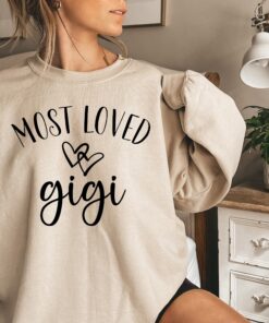 most loved gigi shirt for new moms and grandmas minimalist tee for mothers day birthday gifts z5slf