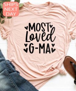 most loved grandma shirt cute mama tee for mothers day gifts unique nana t shirt best mom ever apparel mmnqa