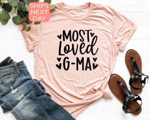 most loved grandma shirt cute mama tee for mothers day gifts unique nana t shirt best mom ever apparel mmnqa