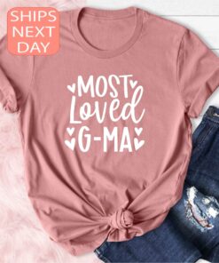 most loved grandma shirt cute mama tee for mothers day gifts unique nana t shirt best mom ever apparel uhu0c