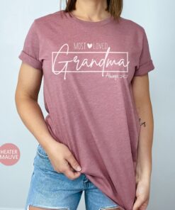 most loved grandma shirt for mothers day grandmother gift cute grandma heart t shirt and grandma to be shirt mvech