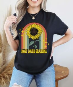 most loved grandma shirt for new grandmas gigi and grandma life gifts comfort colors grandmother tee tdqge