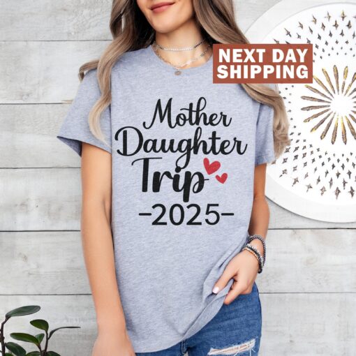 mother and daughter trip 2025 shirt mommy and me family cruise shirts summer vacation t shirt for mom and daughter vqywn