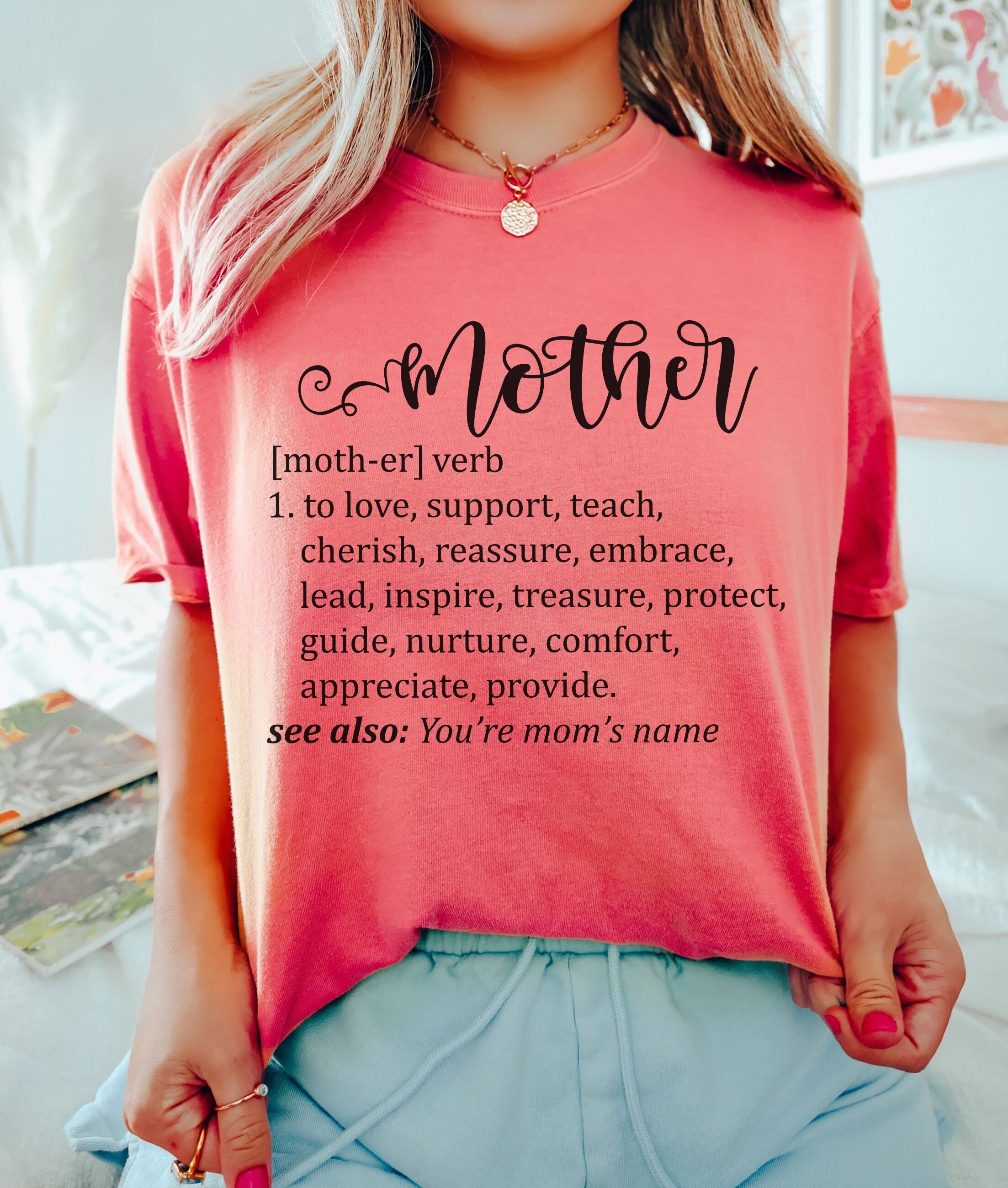 mother definition shirt comfort colors mom t shirt funny mama tee for mothers day best mom ever gift dwicn scaled