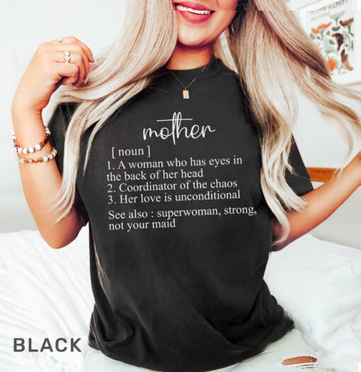 mother definition shirt for moms comfort colors funny mama t shirt best mom ever shirt for mothers day gifts idoie