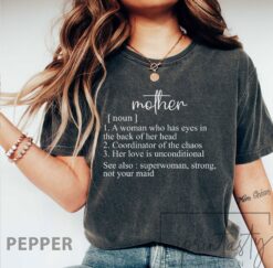 mother definition shirt for moms comfort colors funny mama t shirt best mom ever shirt for mothers day gifts igity