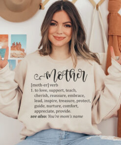 mother definition sweatshirt for mom life funny mama shirt unique mothers day gift best mom ever noun sweatshirt bzrff