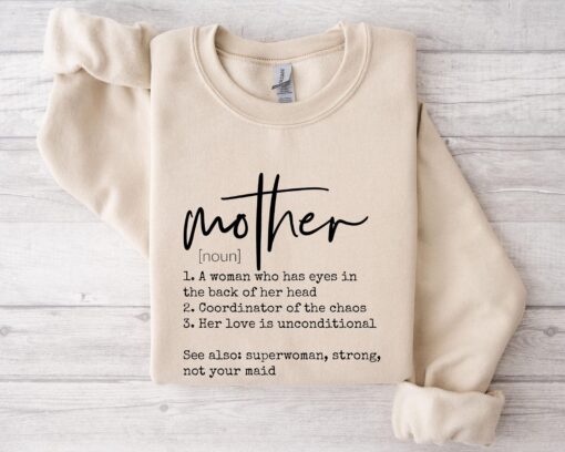 mother definition sweatshirt for moms superwoman shirt blessed mama sweatshirt new mom gifts mothers day apparel qg1if scaled