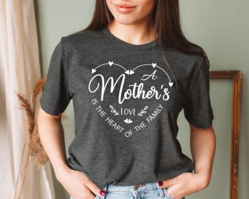 mother heart shirt for mom life funny mama tee perfect for mothers day gift personalized word cloud design y1hey
