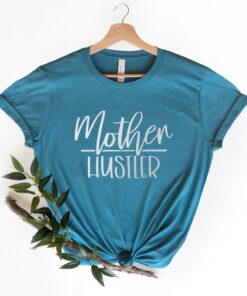 mother hustler shirt for mom life best mom ever shirt stepmom shirt funny mothers day t shirt cool mom apparel zamkg