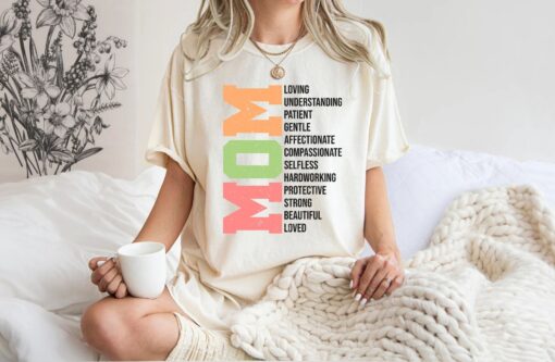 motivational mom shirt for mothers day birthday christmas gift cute mama t shirt comfortable mom life apparel vd6dp