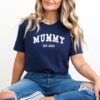 mummy est 2024 shirt funny new mom t shirt for mothers day unique gift for moms pregnancy announcement shirt se1mi