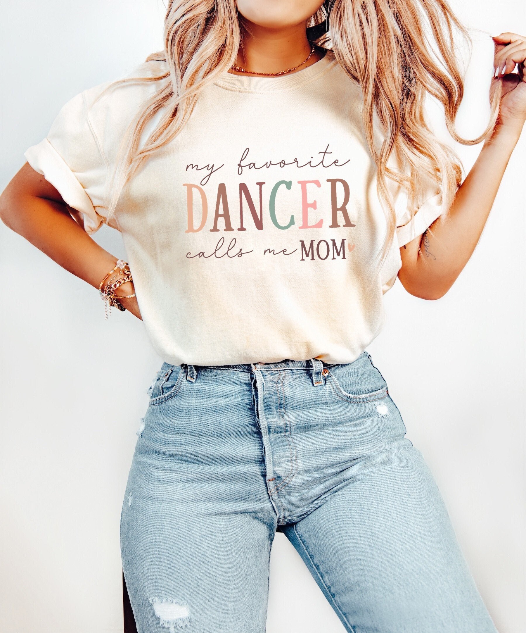 my favorite dancer calls me mom shirt cute mom life tee for dancer moms unique mothers day gift for dance moms qj33u