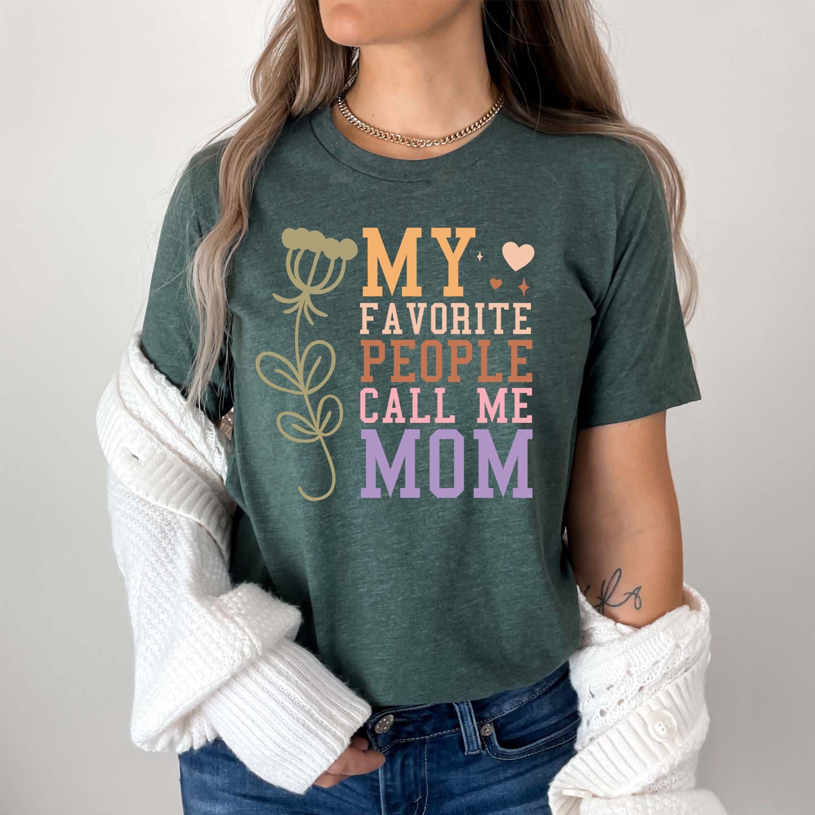 my favorite people call me mom t shirt cute mom tee for mothers day retro gift best mom ever shirt fbprp