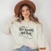 my hands are full mama sweatshirt for mom of multiples crewneck funny mothers day gift for twin moms and busy mamas 44vgj scaled