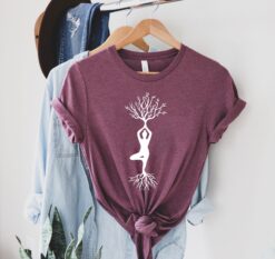 namaste yoga shirt for women yoga lover tee meditation t shirt unique gift for yogi and yoga enthusiasts u2vmo