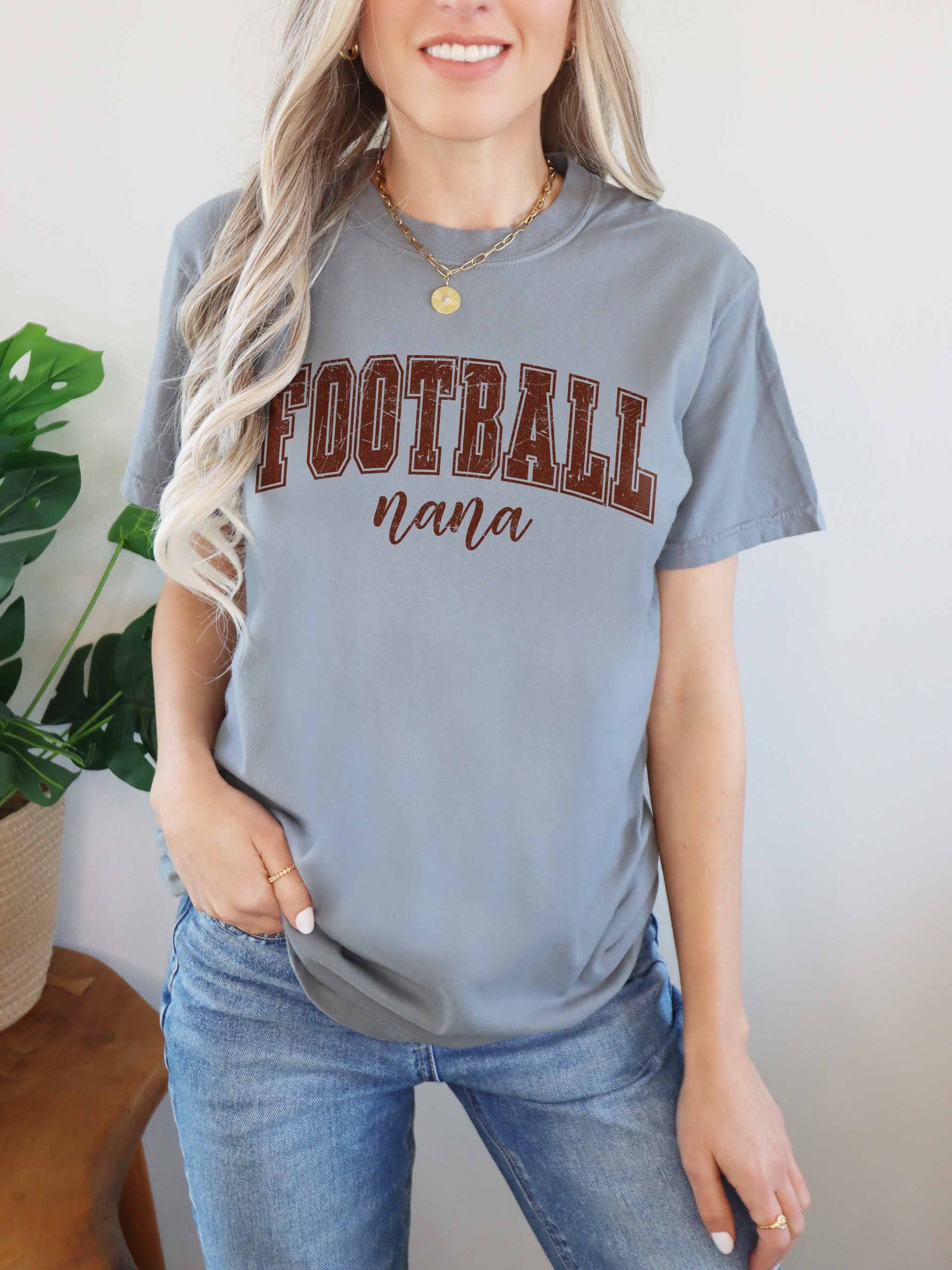 nana football shirt for game day fun unique gift for football lovers comfort colors nana shirt wbgro scaled