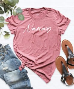 nana shirt for grandma personalized t shirt unique gift for grandmother cute nana tee best nana ever design hnmmp