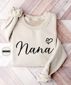 nana sweatshirt cute grandma hoodie gigi mimi shirt mom life clothing grandmother gifts for new nana qsf7a