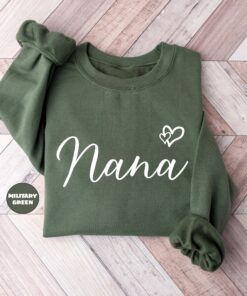 nana sweatshirt cute grandma hoodie gigi mimi shirt mom life clothing grandmother gifts for new nana tvjyl