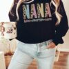 nana sweatshirt grandma shirt gigi gift personalized grandmother apparel cute nana t shirt for mothers day 2p4c5 scaled