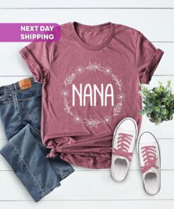 nana t shirt for mothers day personalized gift cute nana tee christmas gift for nana unique nana shirt udhmh