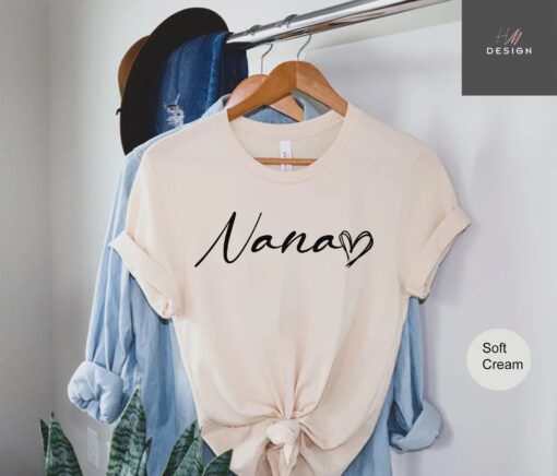nana t shirt grandma tee gift for grandmother funny nana shirt cute nana apparel unique gifts for nana fujvz