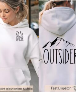 nature hoodie for outdoor adventures hiking and camping apparel outsider enthusiast shirt gift 4orq9