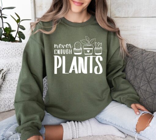 never enough plants shirt for plant lovers cute plant mom tee gardening houseplants gift for plant enthusiasts 2syzb