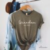 new grandma shirt est 2023 funny tee for pregnancy announcement best grandma gifts mothers day t shirt bnf5p