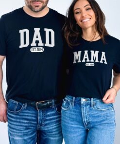 new mom and new dad shirts for pregnancy announcement unique gifts for parents matching t shirts 0ahl0