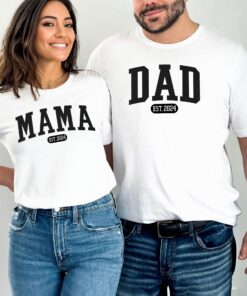 new mom and new dad shirts for pregnancy announcement unique gifts for parents matching t shirts c4ytw