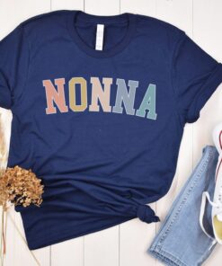 nonna shirt for new grandmas pregnancy announcement tee christmas and mothers day gift for nonna ldds2