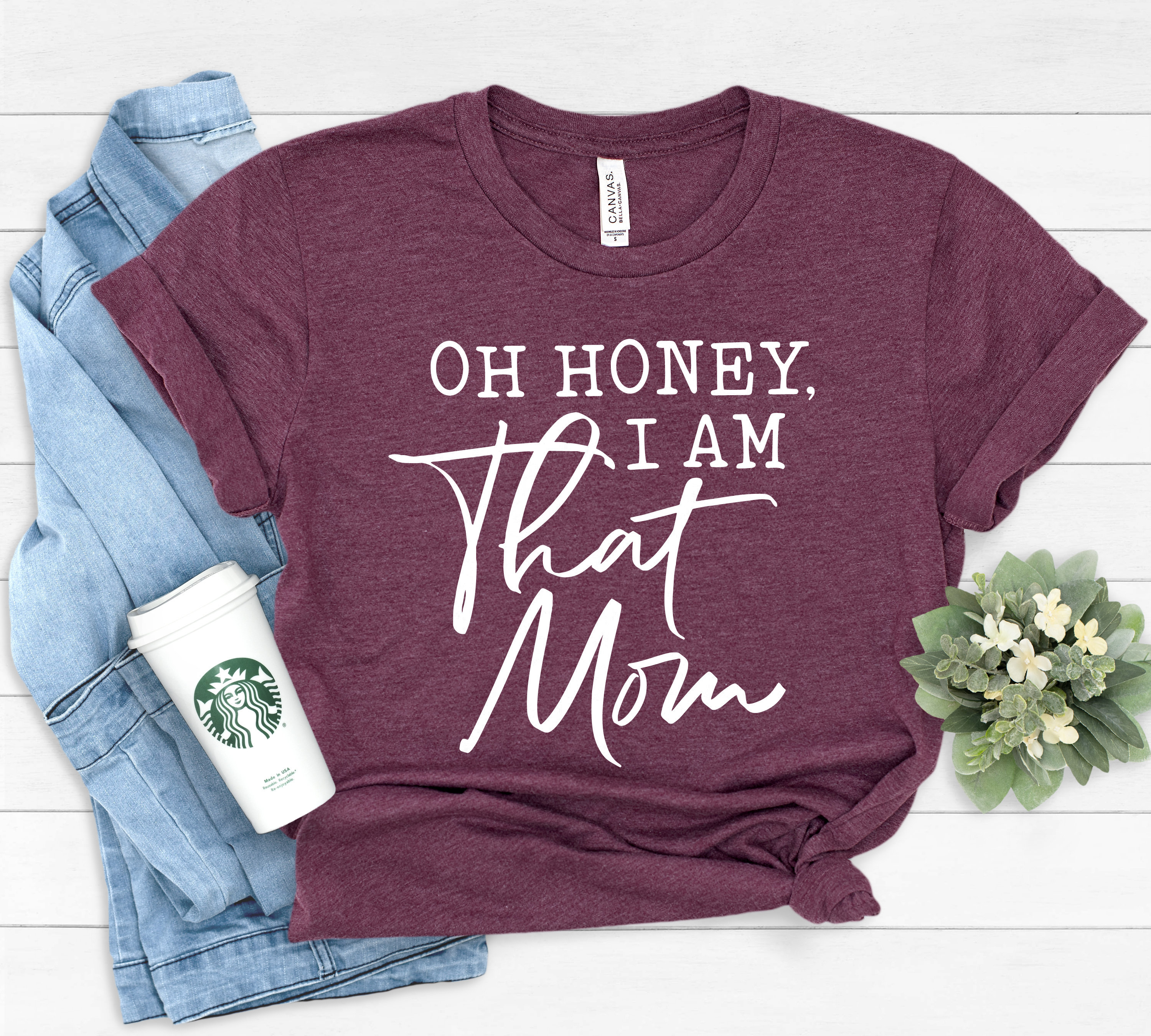 oh honey i am that mom shirt cute mom life t shirt for mothers day gift new mom gift funny mom shirt lh8ip scaled