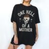 one hell of a mother graphic tee shirt for women vintage mom life shirt trendy badass mama gift cute mom t shirt u8war
