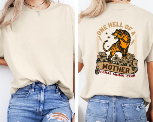 one hell of a mother shirt for trendy moms cool mom shirt funny mom life tee perfect for mothers day gifts dkfds