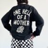 one hell of a mother vintage sweatshirt hoodie for women funny mom shirt retro mama apparel nsz34 scaled