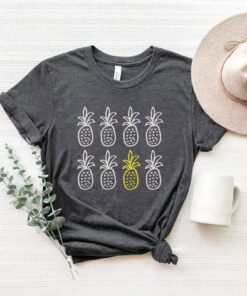 one in eight ivf shirt for infertility awareness positive vibes unisex tee with lucky pineapple design iizf8