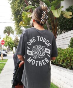 one tough mother graphic tee for women trendy mom life shirt badass mama t shirt for sahm and tough moms 7nhbl