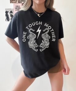 one tough mother graphic tee for women vintage mom life shirt retro badass mama t shirt perfect for sahm and moms mmsi5