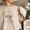 Over Caffeinated Moms Club Sweatshirt Funny Mom Life Crewneck for Mothers Day Appreciation Gifts