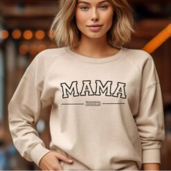 oversized retro boho mama shirt for moms funny mom life tee unique baby shower gift cute mom t shirt 746um