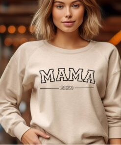 oversized retro boho mama shirt for moms funny mom life tee unique baby shower gift cute mom t shirt 746um