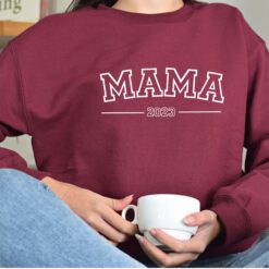 oversized retro boho mama shirt for moms funny mom life tee unique baby shower gift cute mom t shirt t5o3s