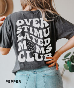 overstimulated moms club shirt funny mom t shirt cute retro design trendy mom life shirt for mothers day gifts hqq0e