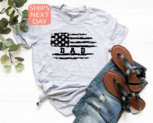 patriotic dad shirt with flag design for fathers day best dad shirt unique gift for grandpa and father obwyp