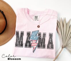 patriotic mom usa shirt for summer bbq fourth of july t shirt womens america tee comfort colors kqqpg